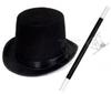 Western Halloween Children'S Double-Layer Cape, Magician Performance, Top Hat, Hat, Prop, Stage Performance Set