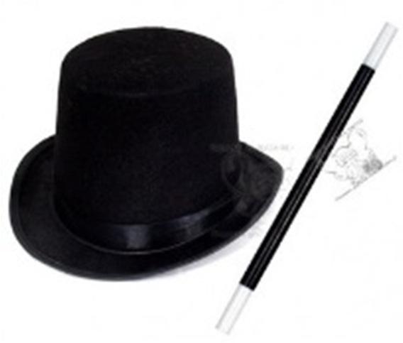 Western Halloween Children'S Double-Layer Cape, Magician Performance, Top Hat, Hat, Prop, Stage Performance Set