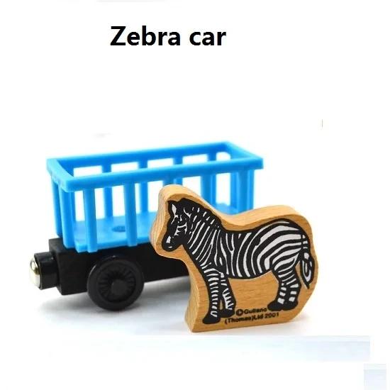 Magnetic Wood Train Toys Wooden Train Accessories Anime James Locomotive Model Car Toy Compatible With All Brands Tracks