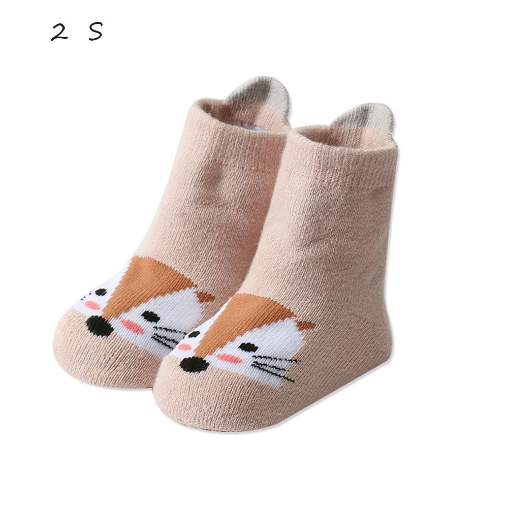 Cotton Cartoon Thickened Newborn Cotton Sock Autumn Winter Socks Children's Floor Socks Baby Socks