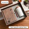 Chinese Style Gift Set: A5 Notebook, Bamboo Insulated Cup, USB Flash Drive, Engraved Gift Box