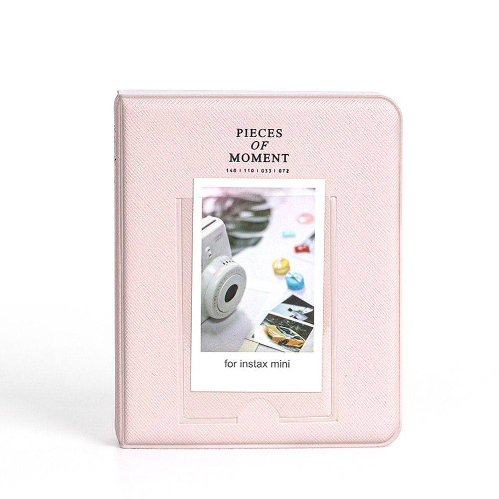 64 Fächer für Polaroid Fotoalbum Mini Sofortbild-Hülle Aufbewahrung für Fujifilm Instax Mini Film Instax Hochzeitsfotoalbum