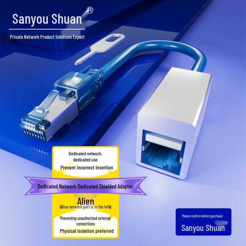 Sanyou Shuan Cat6 Special-Port Network Adapter