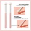 Mini Mushroom Head Concealer Sponge Brush Soft Round Tip For Spot Tear Trough Nasolabial Folds Portable Blending Makeup Tool