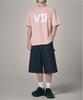 Beodeonteu Basic Verdant Logo Short Sleeve T-Shirt [Pink]