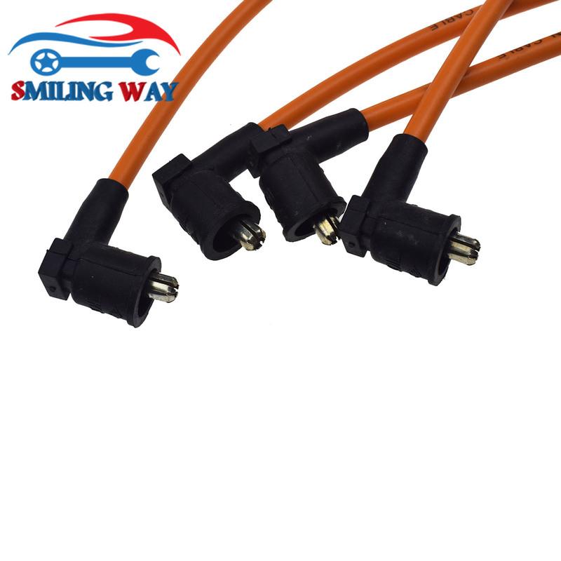 Spark Plug Wires Cable Wire Set For Hyundai Elantra Tiburon Tucson & Kia Soul Spectra Sportage 2.0L 1.8L 27501-23B00,27501-23B70