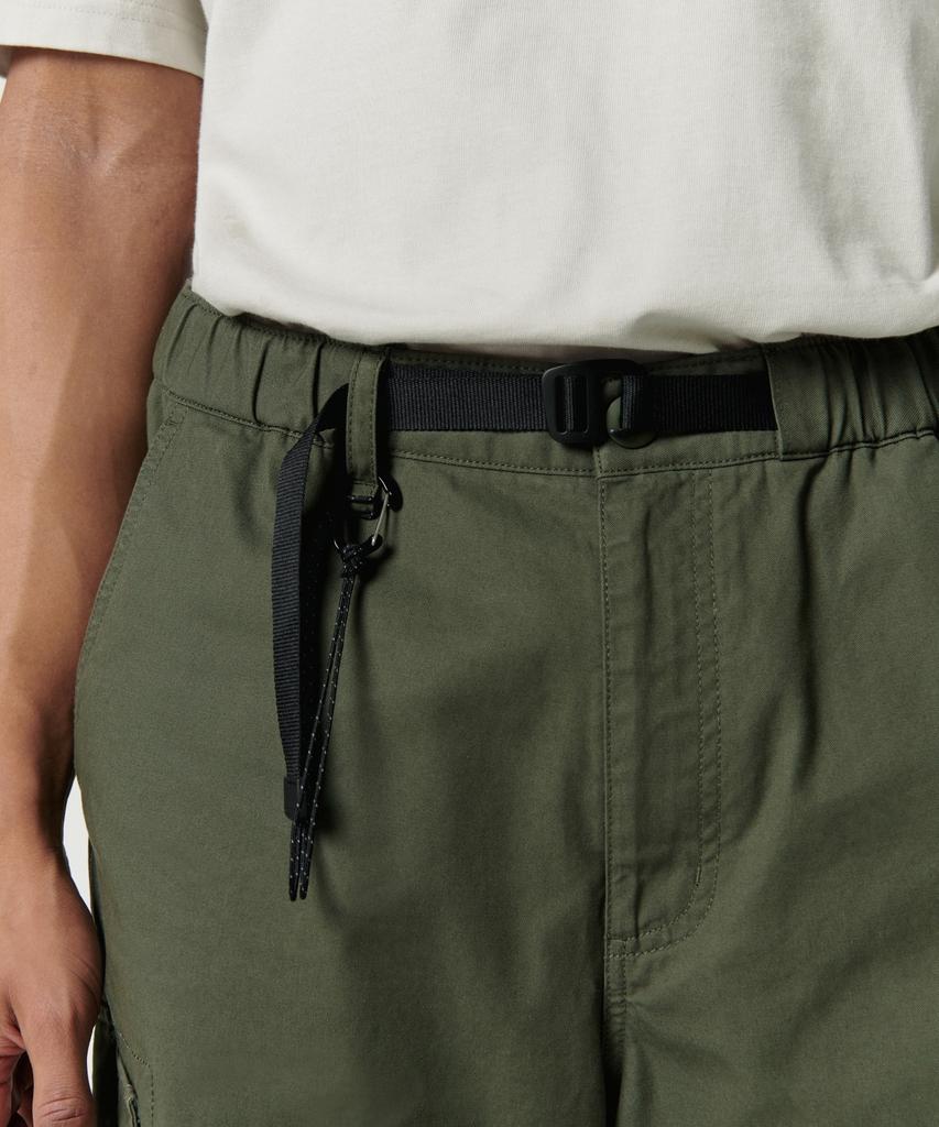 Musinsa Standard [City Leisure] Wide Belted Cargo Pants [Khaki]