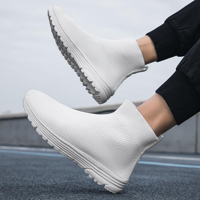 Unisex Sock Sneakers Men Trendy Hip-hop Sports Shoes Women Mesh Breathable Jogging Shoes Oversize Walking Shoes Male Footwear