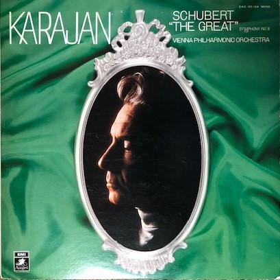 

LP Record HERBERT VON KARAJAN WIENER PHILHAR Schubert Symphony No. 9 C Major D. EAC30104 ANGEL Japan Classical Used