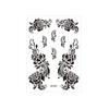 Fake Henna Tattoo Stickers India Mehndi Flower Body Art Sticker  Women/Lady/Girl
