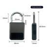 Biometric Smart Fingerprint Padlock Tuya App Control Waterproof Keyless Door Lock for Gym Lock School Backpack Luggage Security