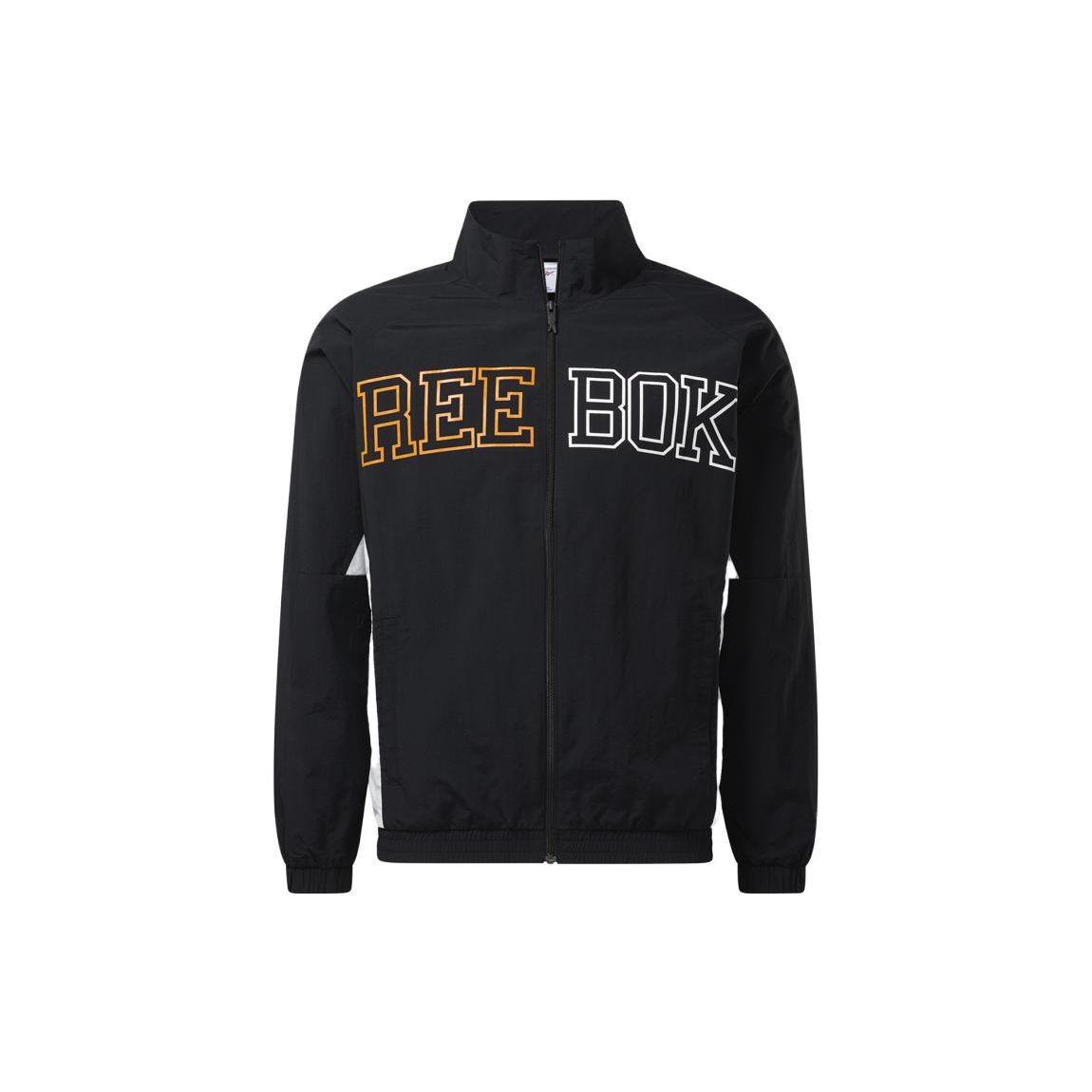 

Reebok Retro Sports Zip Collar Jacket Unisex jackets Black HC0053 2XL