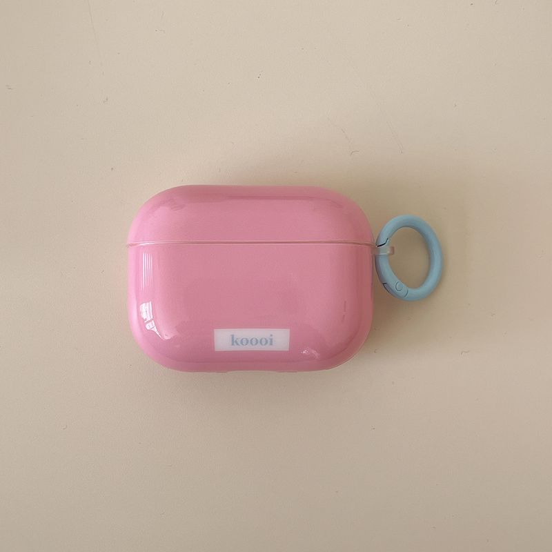 

Sleeves for Apple 1/2 Generation Wireless Protective Case Minimalist Niche Style Pure Color Airpods3 Generation Earphone Case New Arrival Pro Fancy Apple Airpods 3 Cochineal powder