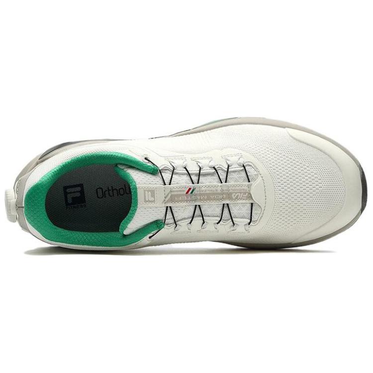 New FILA BOA MASTER Wear Resistant Low Top Training Shoes Men's White A12M331305FSW