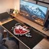 Crvena zvezda Print  Cushion Non-slip Laptop Tablet Big Mousepad XXL Mat Mini PC Playmat With Lock edge