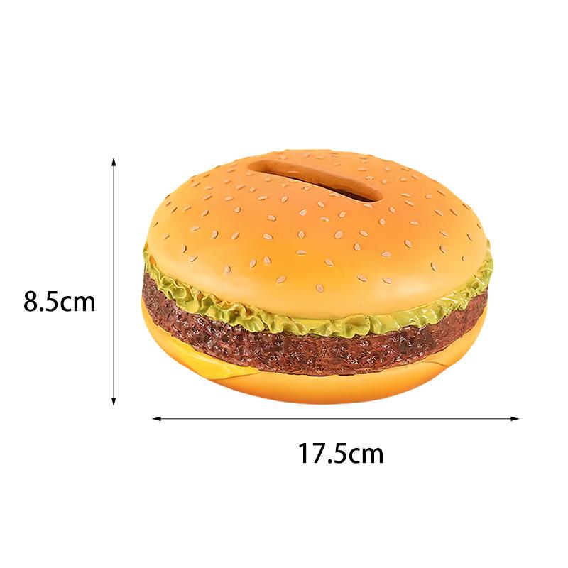 Hamburger Tissue Box Creative Nothing Retro Living Room Drawer Box Home Fun Decorations Ornaments