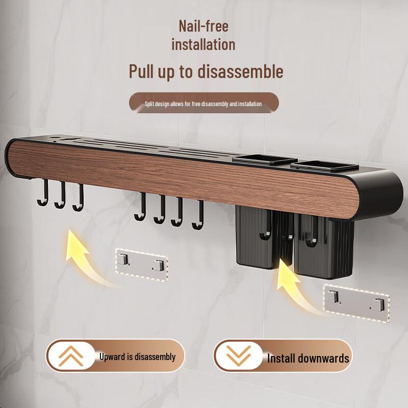 Miflame Multi-functional Wall-mounted Kitchen Knife Holder