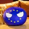10cm Peluche Carino Countryball Polandball Bambole Ripiene Giocattoli Corti Anime Borsa Cuscino Mini Portachiavi Ciondolo Regali Cosplay