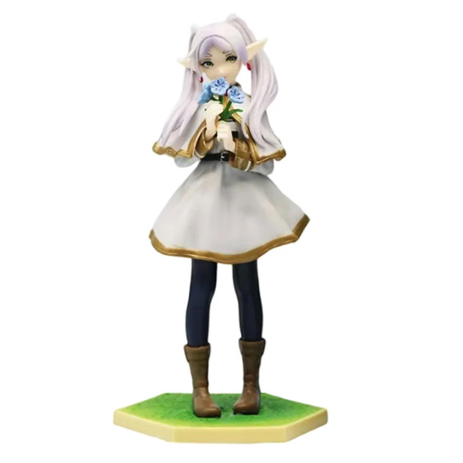 18CM Frieren Beyond Journey's End Action Figure Noodle Stopper Collectible Model Anime Frieren Figurine Desktop Decoration