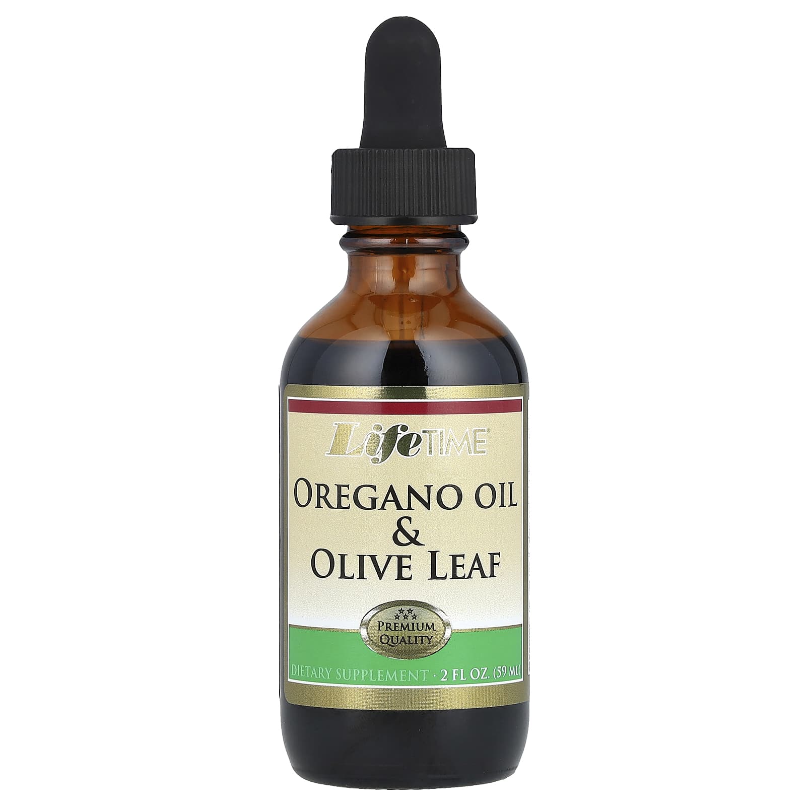 

Oregano Oil and Olive Leaf, 2 fl oz (59 ml)