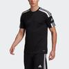 adidas Squad 21 Jsy SS Casual Soccer Short Sleeve Jersey T-Shirt Men Tops Black GN5720