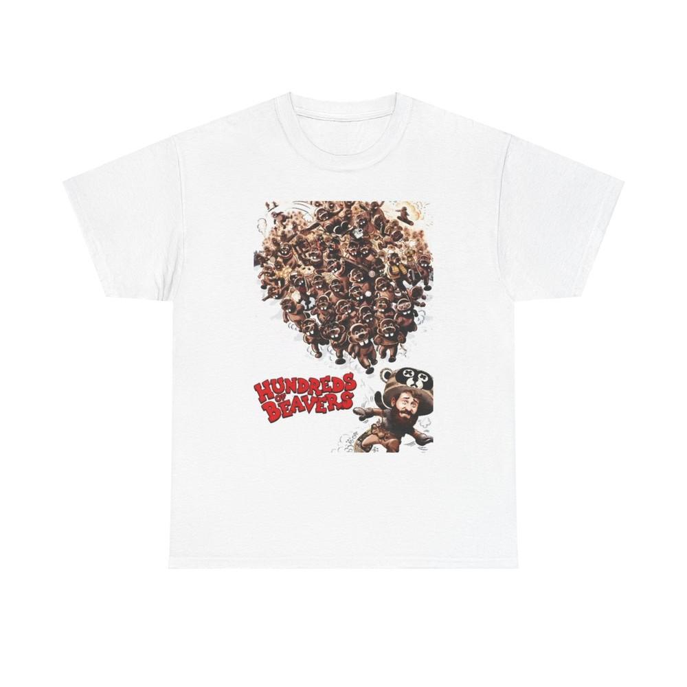 

Hundreds Of Beavers Graphic T Shirt Unisex Heavy Cotton Tee Unisex T-Shirt S