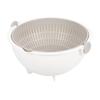Takeda Corporation [Colander, Bowl Set, and Colander] White, 22 X 22.5 X 11.5 Cm, Colander Bowl Set 81374