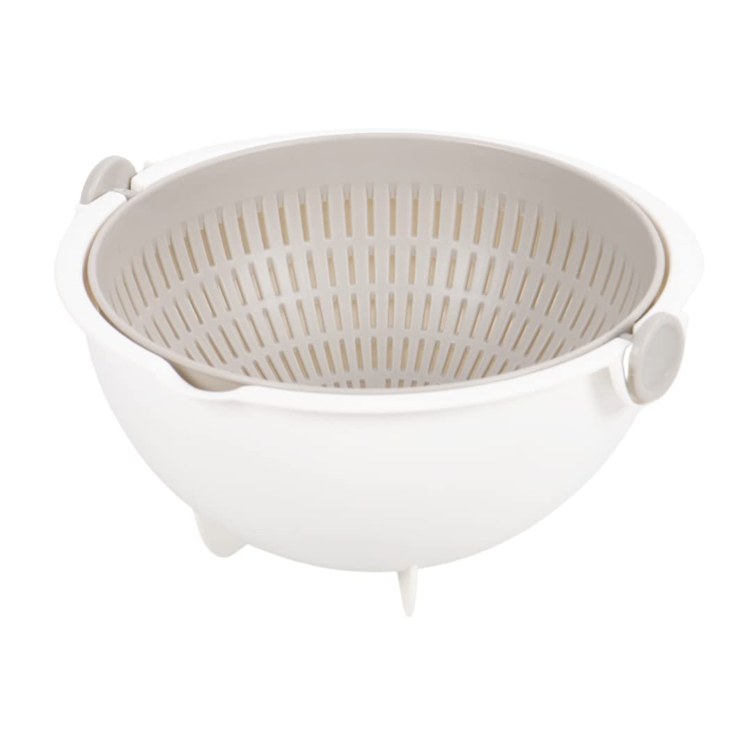 

Takeda Corporation [Colander, Bowl Set, and Colander] White, 22 x 22.5 x 11.5 cm, Colander Bowl Set 81374