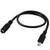 Efficient and Reliable Charging Cable DC3.5x1.35mm/5.5x2.1mm Input Mini USB Output 22AWG for GPS DVR Cellphones
