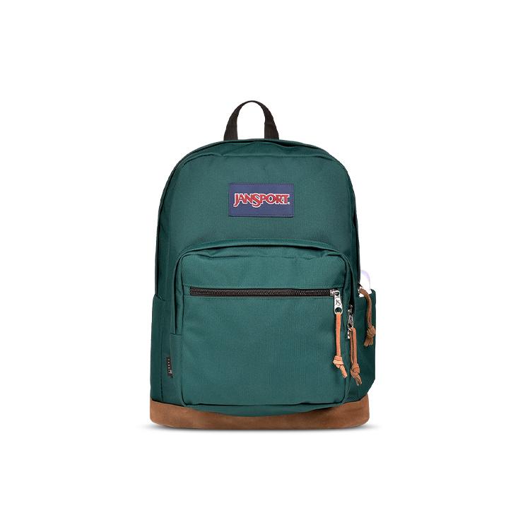 New JanSport Polyester Laptop Bag Backpack Regular Unisex Pine Forest Green JS0A4QVA7F7