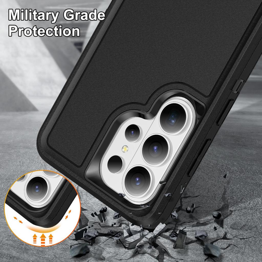 Phone Case For Samsung S26 / S26 Plus / S26 Ultra , Shockproof Hybrid Rugged Hard Back Cover