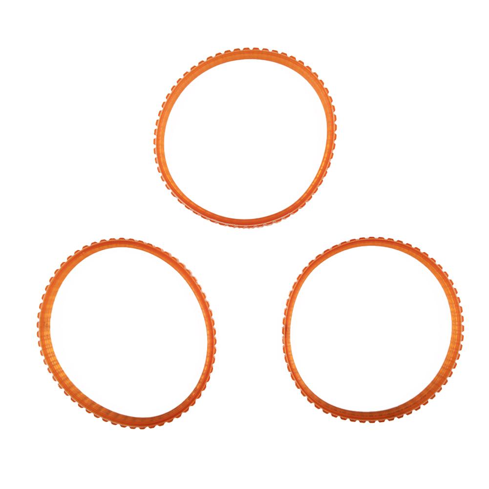 3pcs 238mm Polyurethane Electric Planer Drive Belt For 1900B 2250077 N1923BD FP0800 KP0810C/0810 BKP180 Heat And Cold Resistance