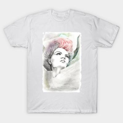T-shirt Femme Fallen Faery Imprimé Harajuku T-shirt Kawaii Été Manches Courtes T-shirt Femme Haut