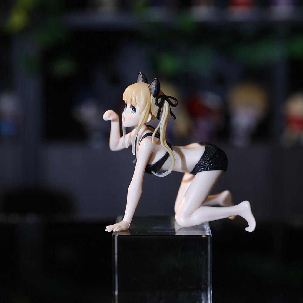 A few boxes of car car ornaments featuring cute and beautiful female 2D girl figurines and models are here to hit the market