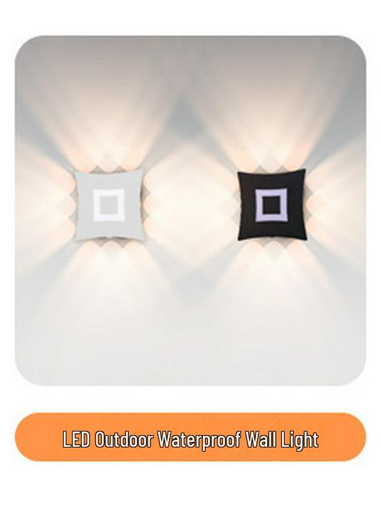 Waterproof LED Outdoor Wall Lamp - Porch, Balcony, Courtyard Light