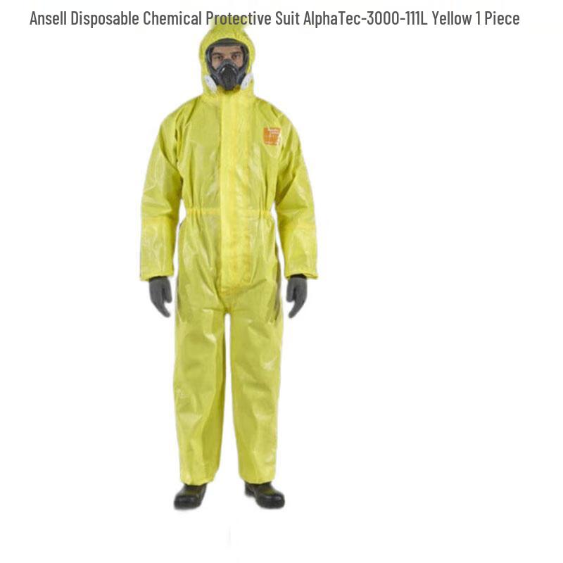 Ansell AlphaTec 3000-111 Chemical Protective Coverall