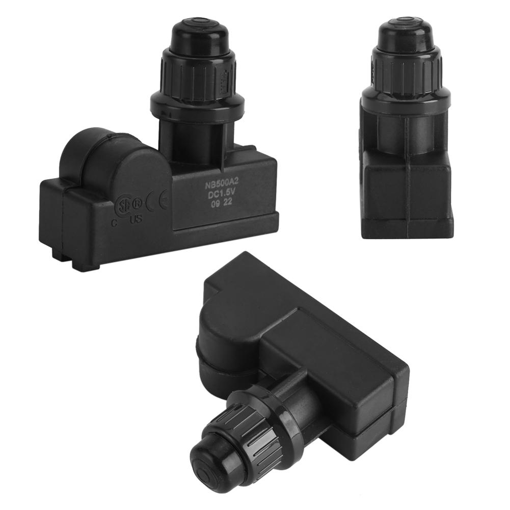 DC1.5V Battery Powered BBQ Gas Grill Spark Generator 2 Outlet Universal Ignitor Igniter Black