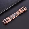 Copper Magnetic Therapy Bracelet Men Women Geometric Design Fashionable Three-Row Magnet Stackable Jewelry
