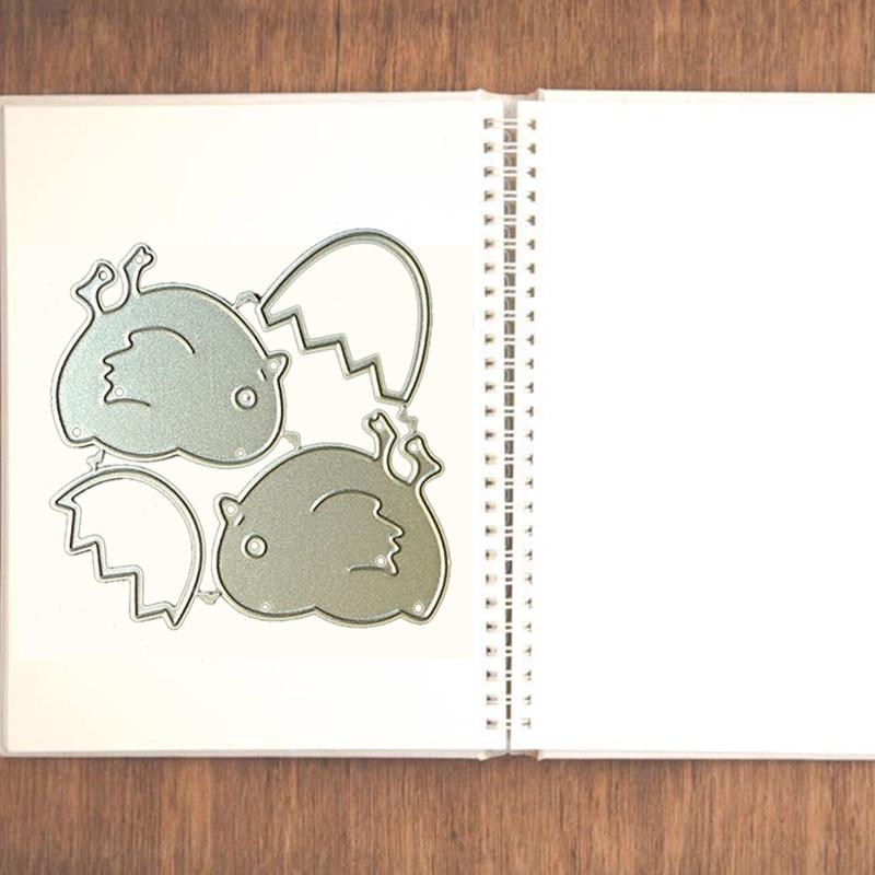 Metal DIY Embossing Moulds Cute Chick Embossing Stencil Cutting Dies for Album Paper Card Making Scrapbooking Durable