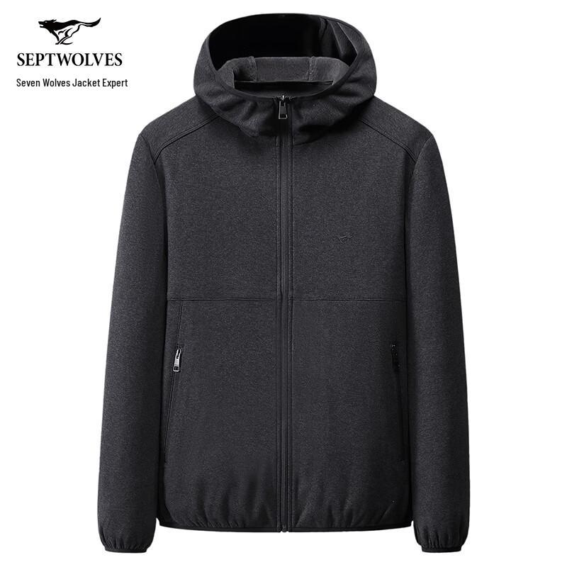 

Sevenwolves Men s Fleece-Lined Hooded Jacket 2XL