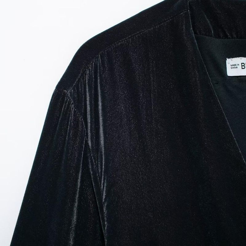 Kaslead New Arrival Women's Fashion Style Velvet Three-Piece Set 5427855 5427534 4391524