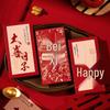 New Red Wedding Lai See Double Happiness Envelope for Money Gifts