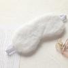 Personalized Rabbit Hair Eye Mask Custom Sleep Mask Plush Cute Bridesmaids Gift Sleep Masks Fur Cozy Bachelorette Gift