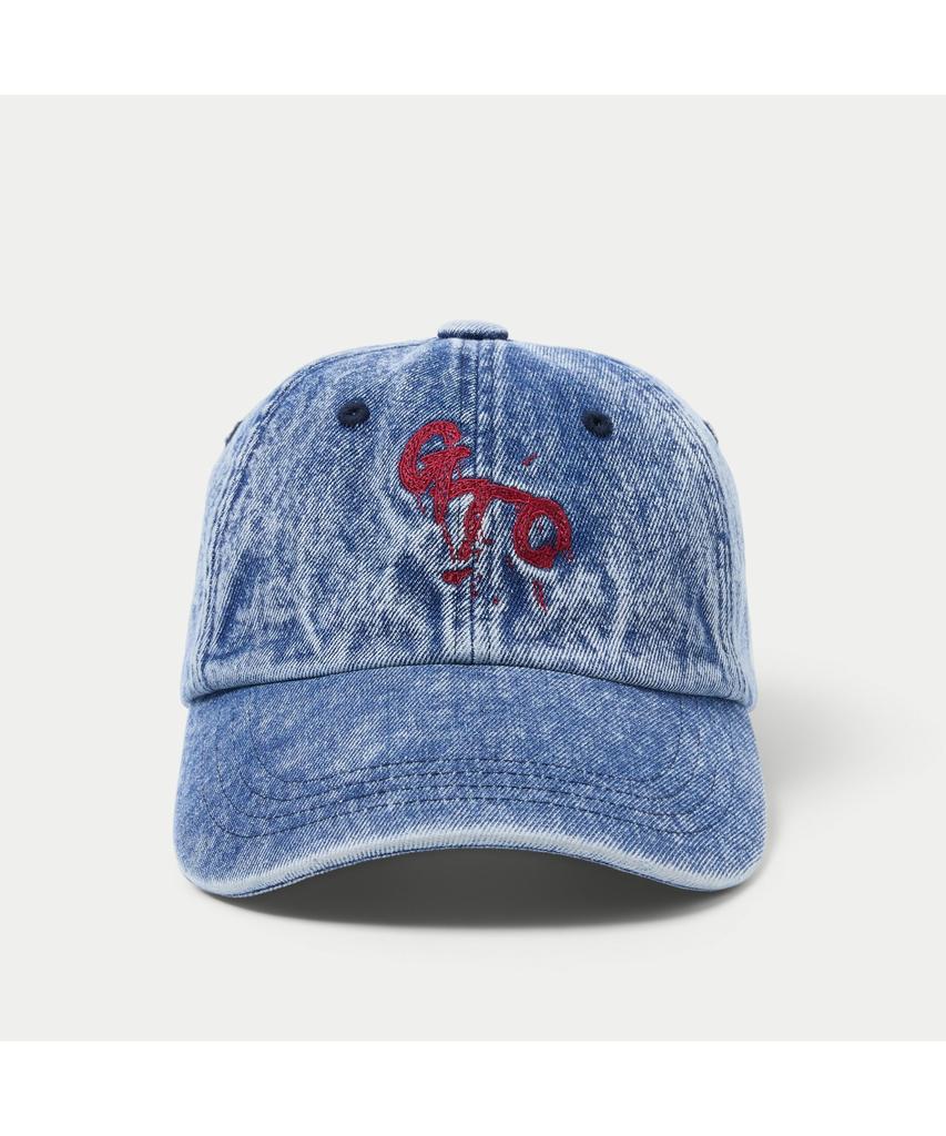 Silijeu Series X Gto Denim Washed Ball Cap Ssrax26921Inx