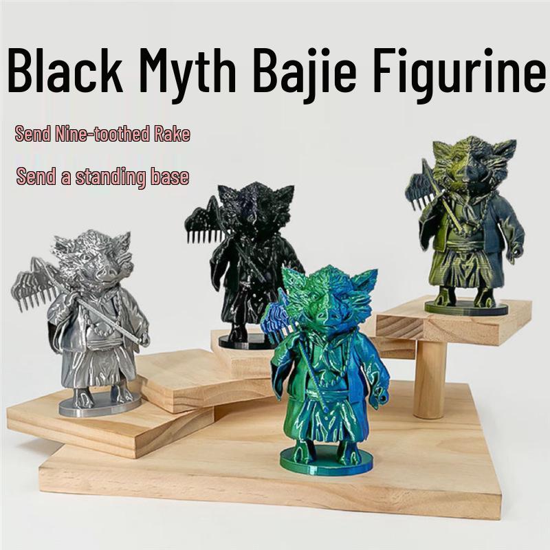 

3D-печатная фигурка-модель Black Myth Bajie & Wukong - Аксессуар для аквариума