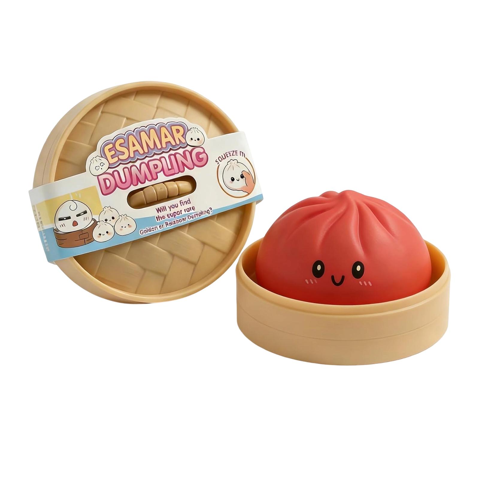 

Extra Large Squeezable Steamed Bun Toy - Realistic Steamed Bun One Size червоний