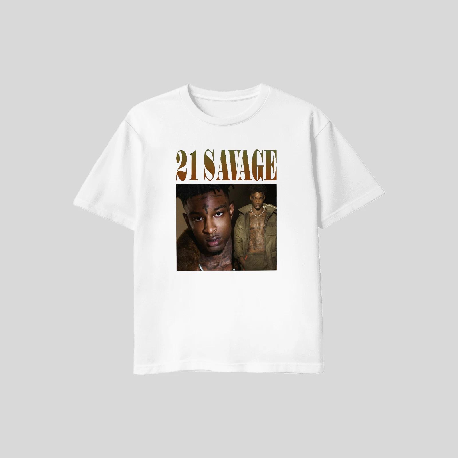 Unisex Adult Casual Graphic 21 Savage Tribute T Shirt XL L M Gildan... M