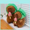 Watermelon Capybara Plush Toy Animal Cartoon Stuffed Doll Gift For Kids