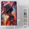 Shower Anime For L-Luffys Curtain Waterproof Polyester Fabric Paint Colorful Bath Curtains Home Bathroom Decor Curtain With Hook