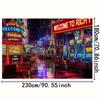 1 piece of photo background cloth. This background cloth showcases the vitality and luxury of the Las Vegas casino